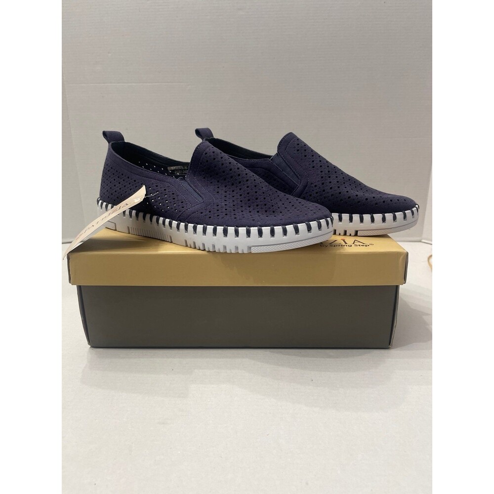 Patrizia Surfie Women's Slip-On Shoes Navy Size 10 New In Box